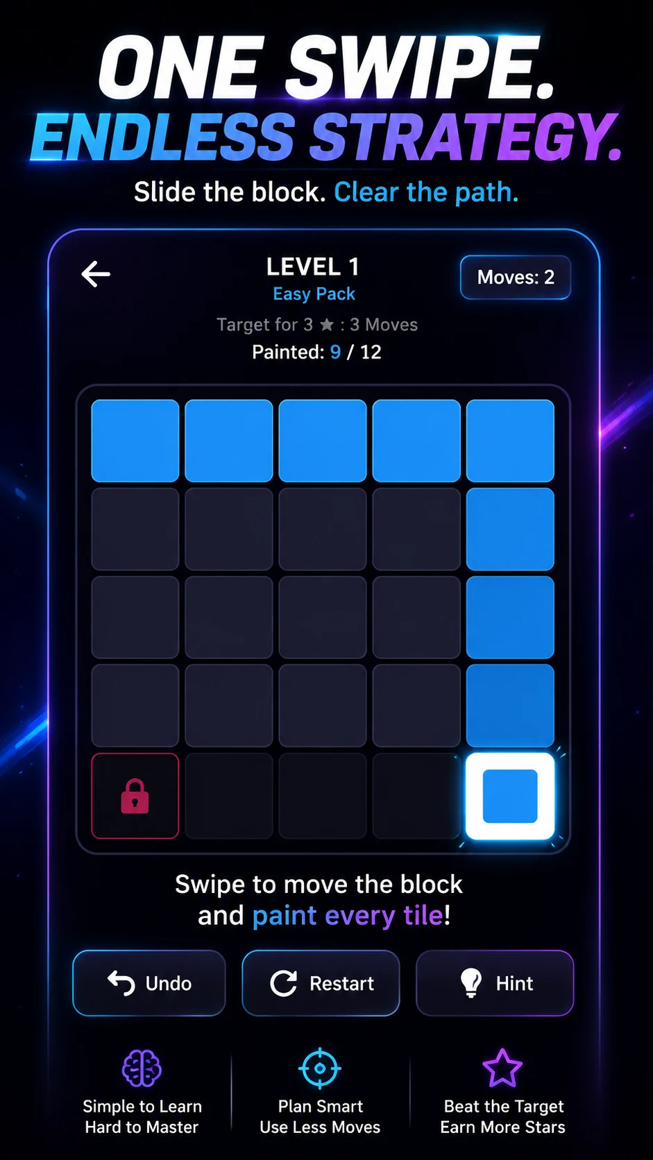 Chromaze: Slide Puzzle screenshot