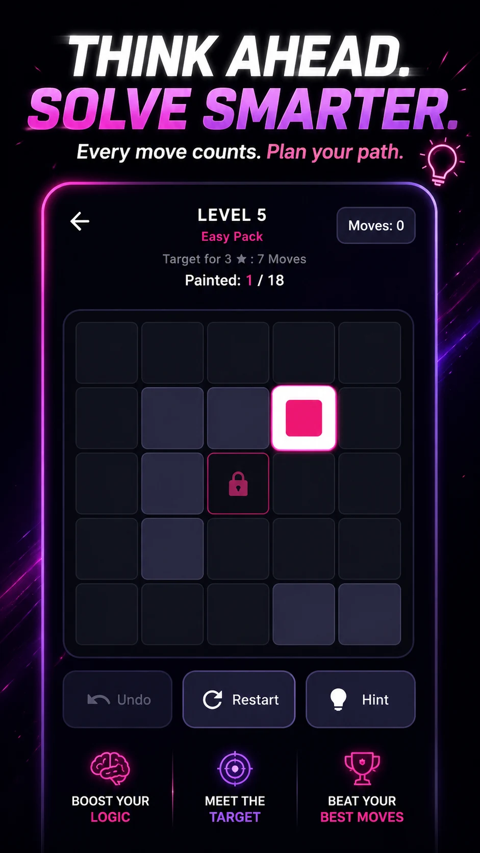 Chromaze: Slide Puzzle screenshot